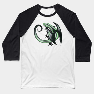 Agender Pride Dragon Baseball T-Shirt